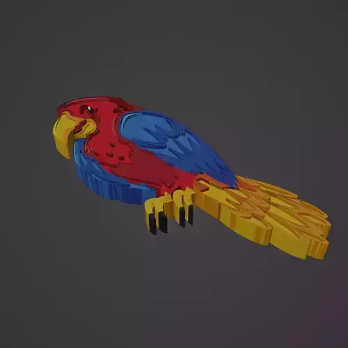 parrot animal cartoon