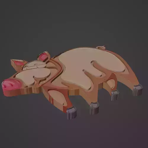 pig animal cartoon
