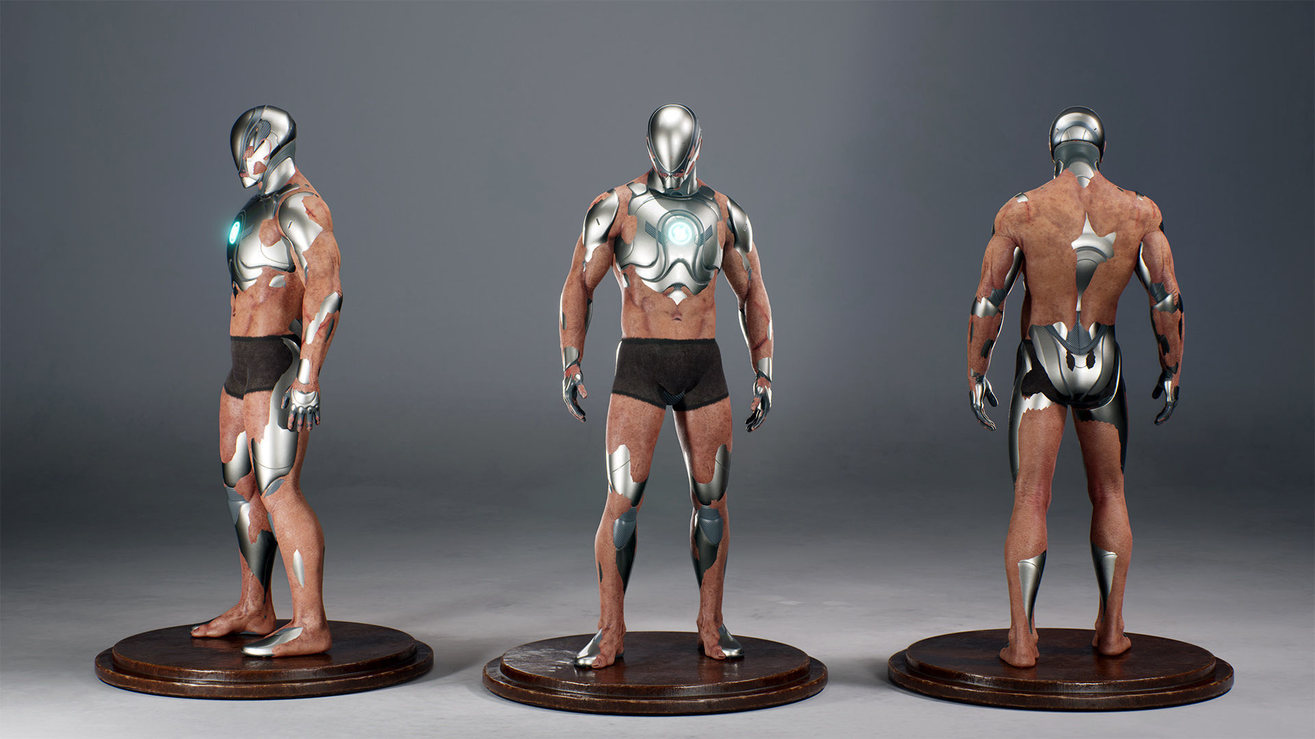 Chaos Knight Low-poly 3D model_20