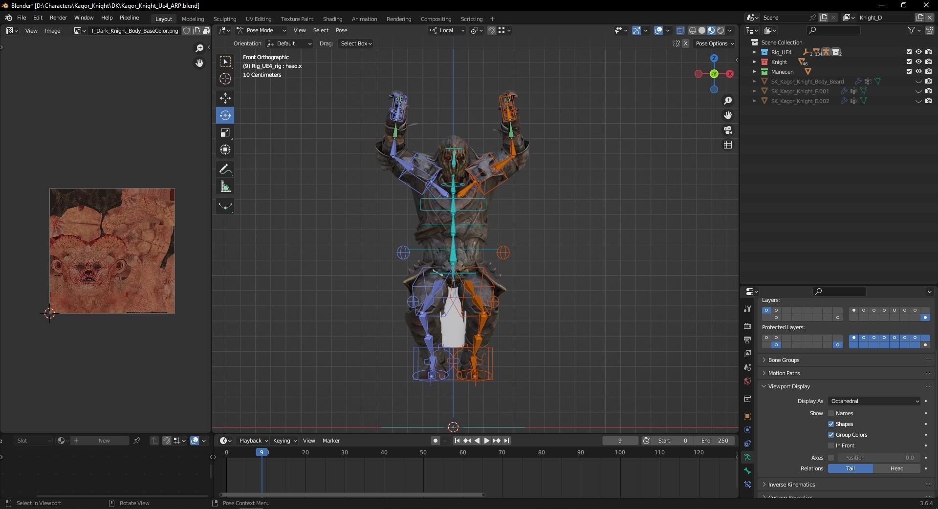 Chaos Knight Low-poly 3D model_46