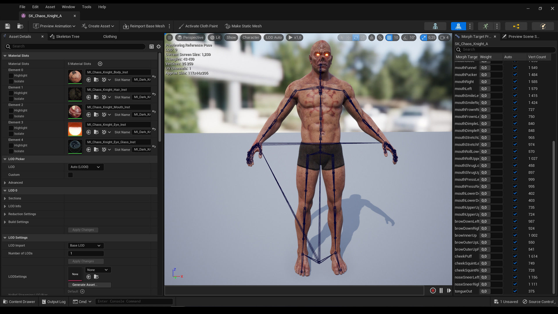 Chaos Knight Low-poly 3D model_26
