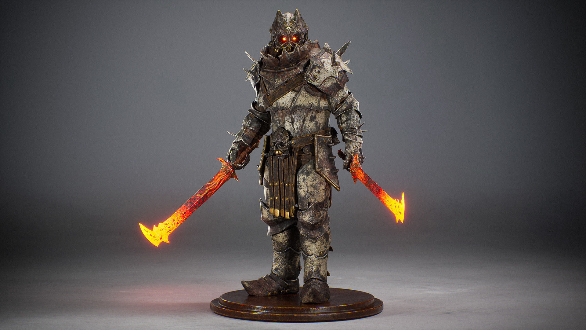 Chaos Knight Low-poly 3D model_6