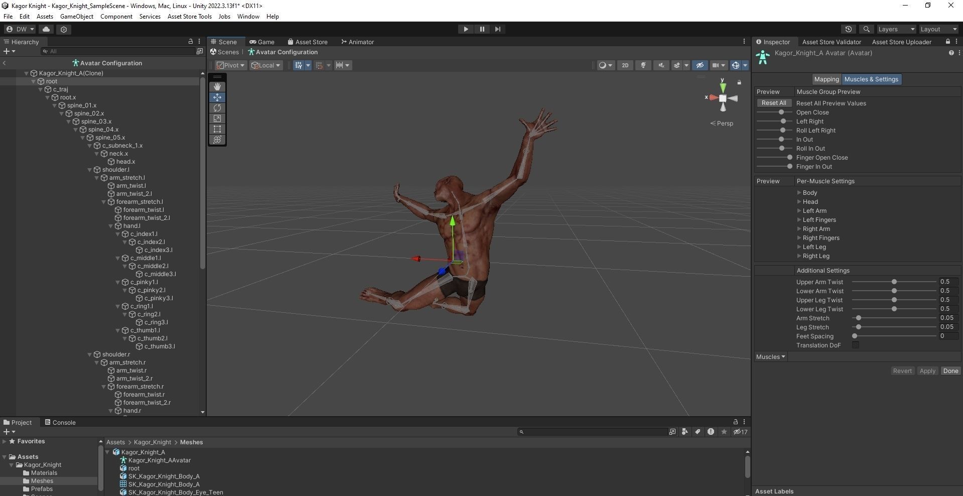 Chaos Knight Low-poly 3D model_43