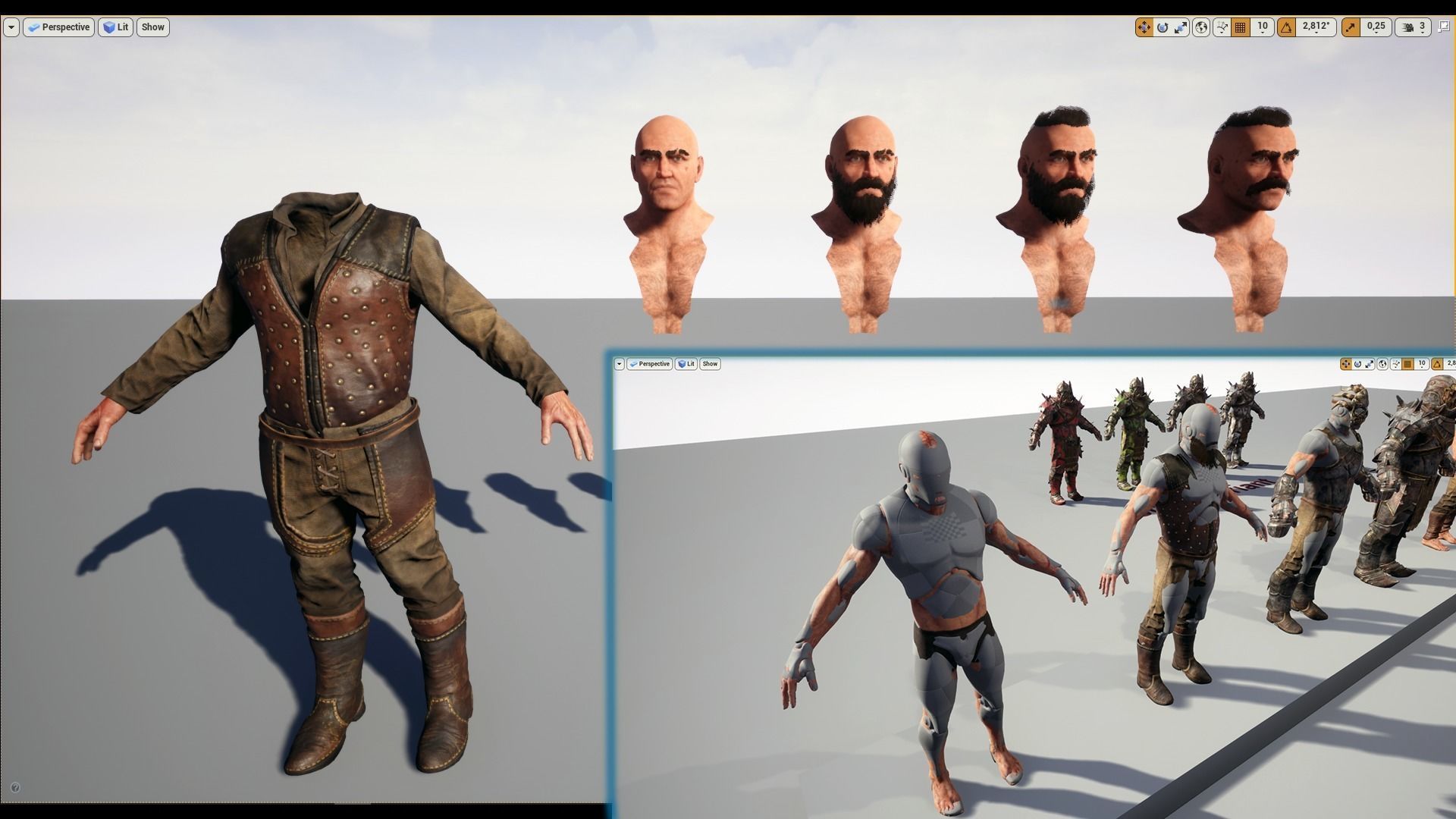 Chaos Knight Low-poly 3D model_45