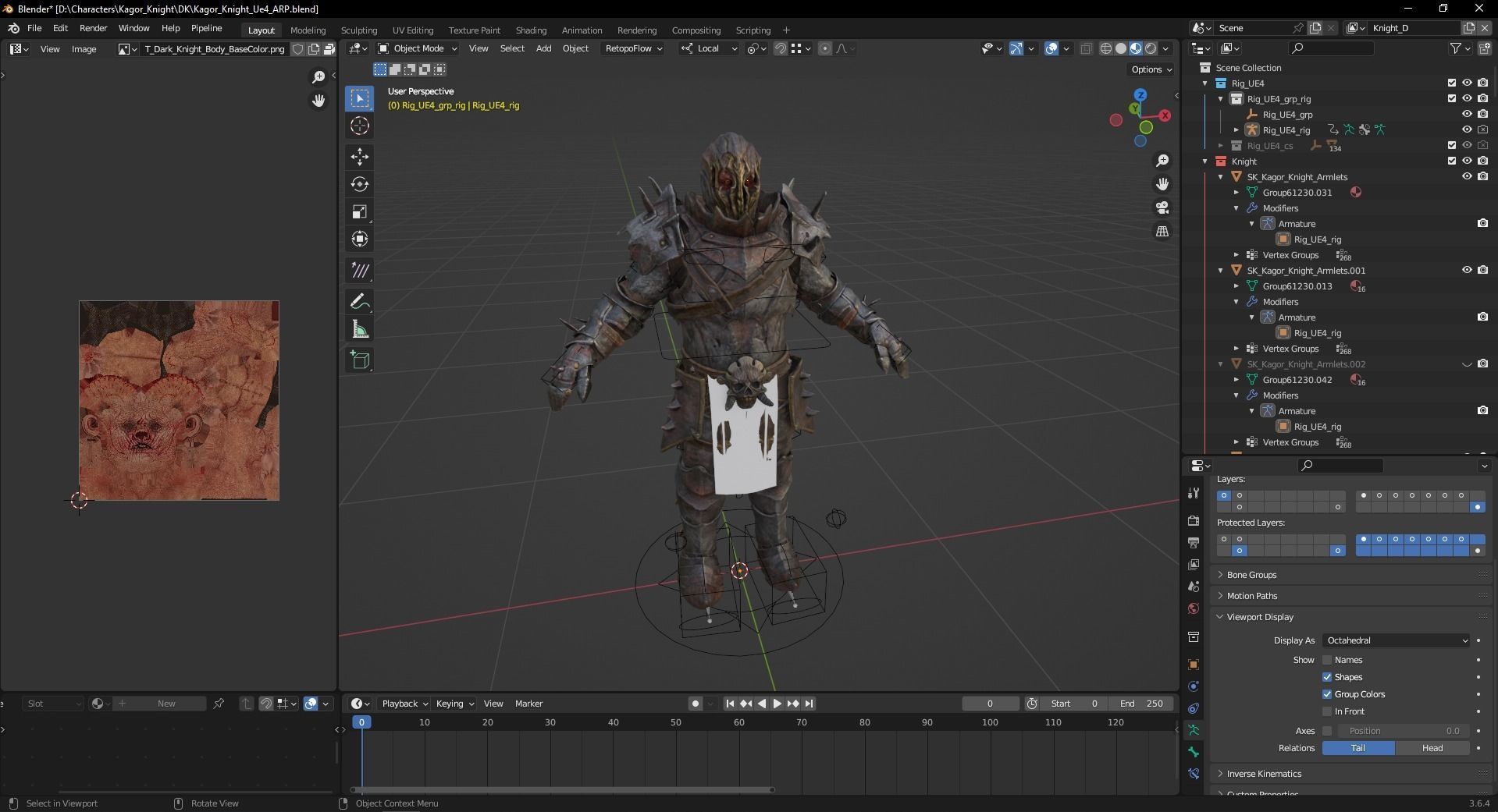 Chaos Knight Low-poly 3D model_44