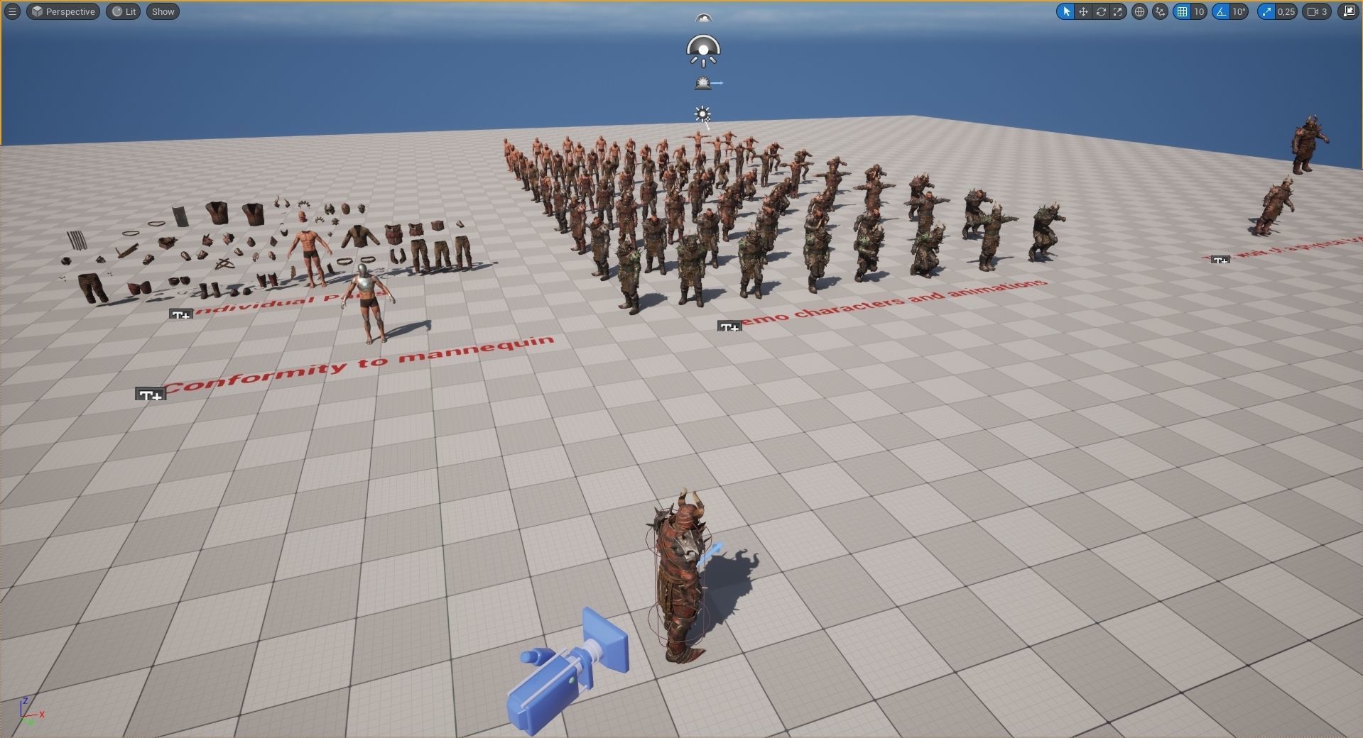 Chaos Knight Low-poly 3D model_29