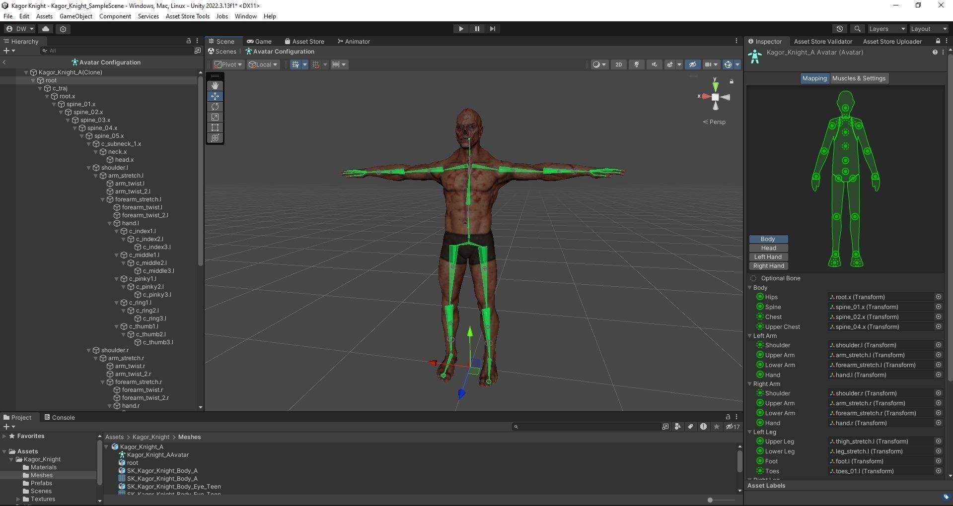 Chaos Knight Low-poly 3D model_42