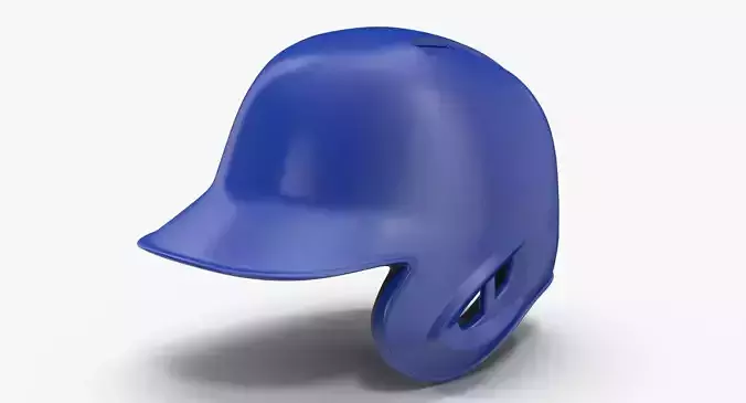 Baseball Helmet Blue One Side Generic