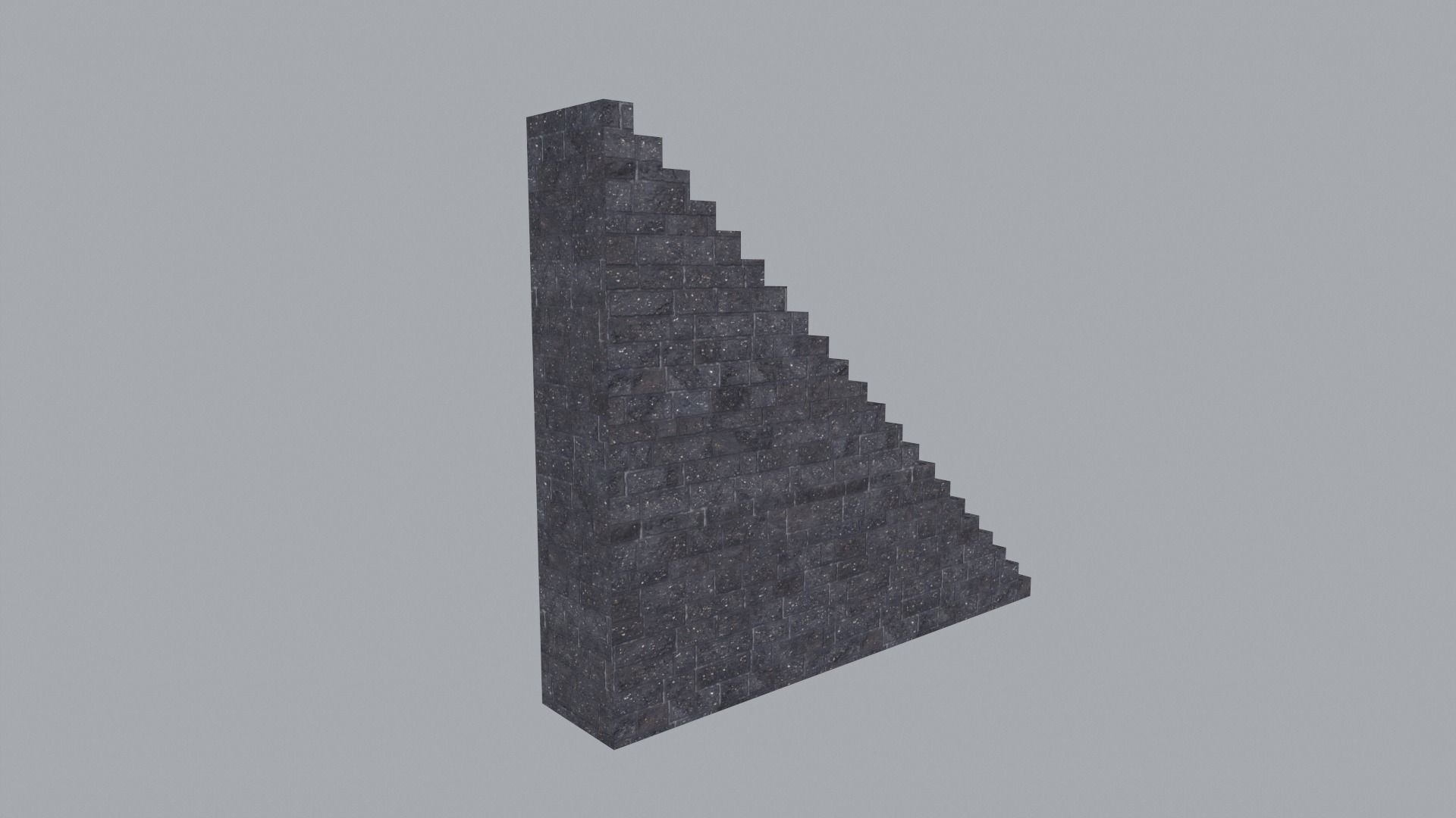 Modular Castle Walls PBR Low-poly 3D model_16