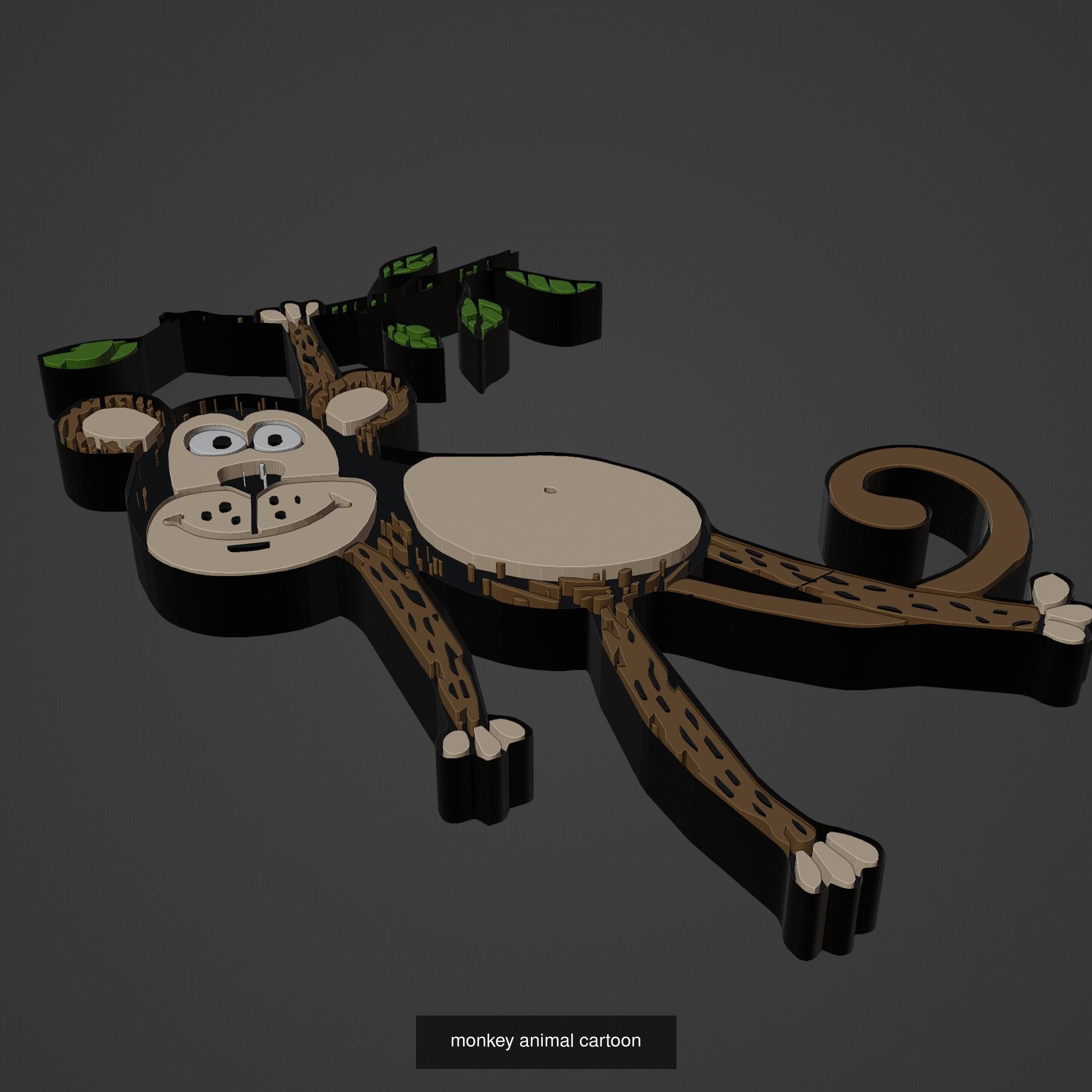 Animal Cartoon Mega Pack 95 Printing Model 3D Model Collection_85
