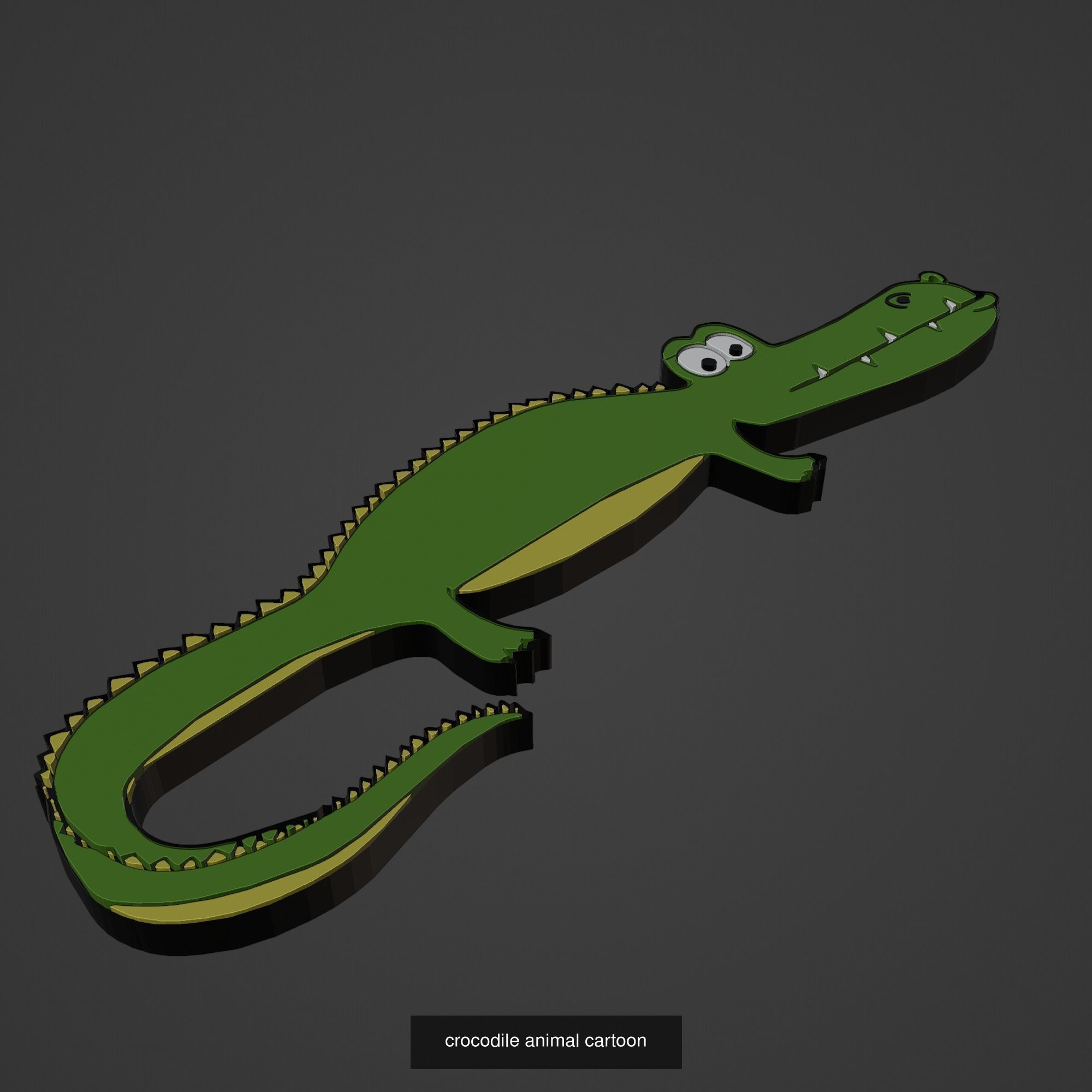 Animal Cartoon Mega Pack 95 Printing Model 3D Model Collection_91