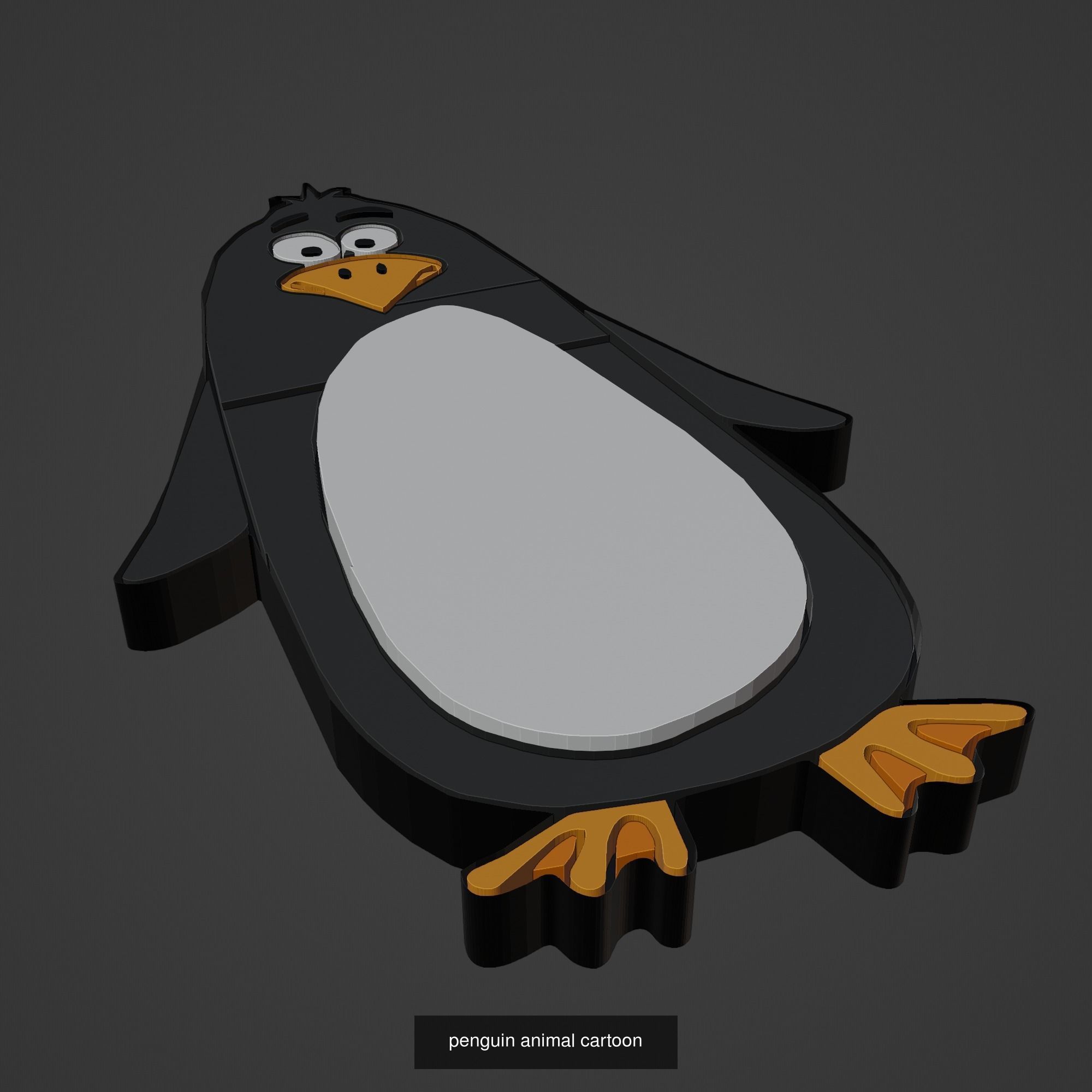 Animal Cartoon Mega Pack 95 Printing Model 3D Model Collection_92