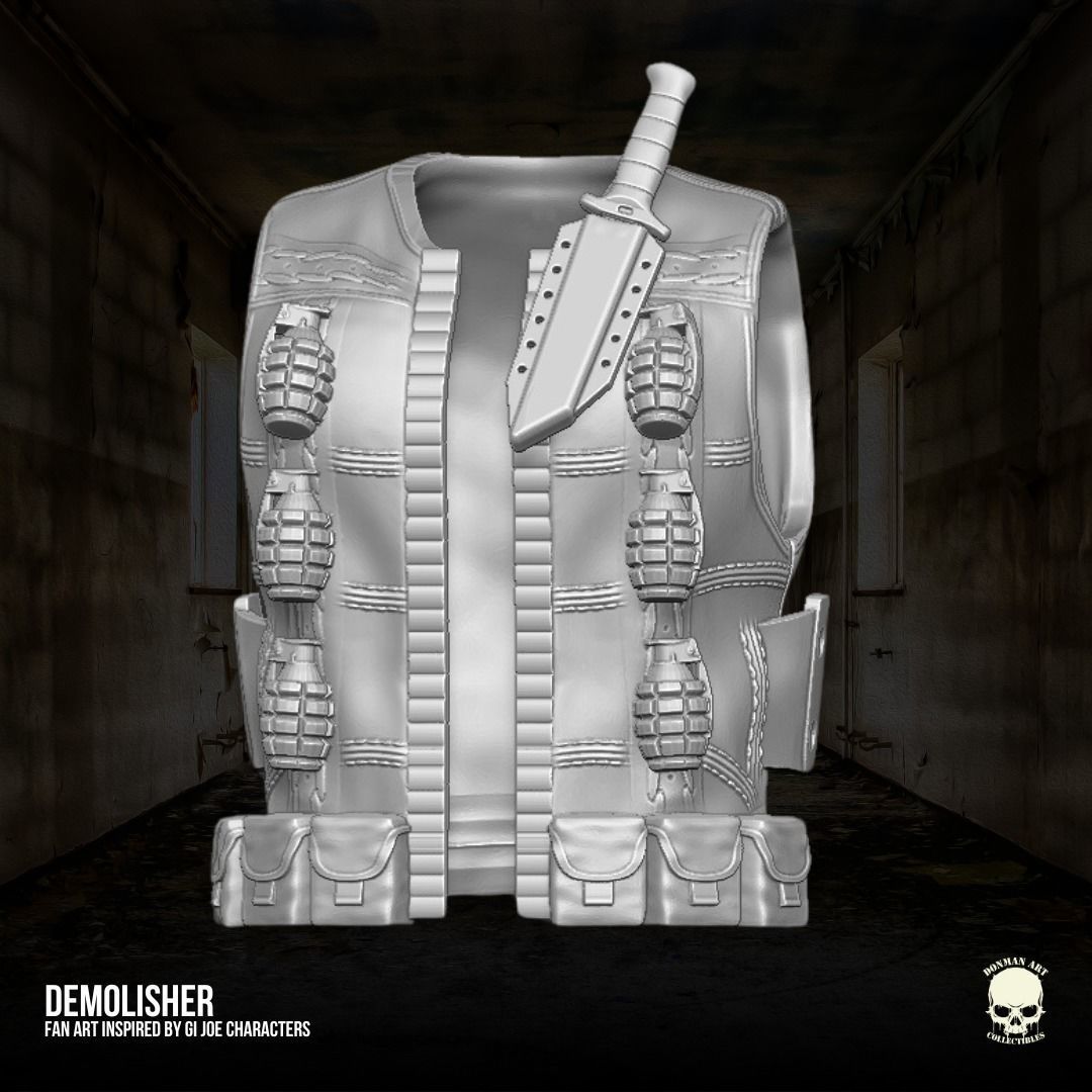 Demolisher Fan Art 3D printable File For Action Figures 3D print model_3