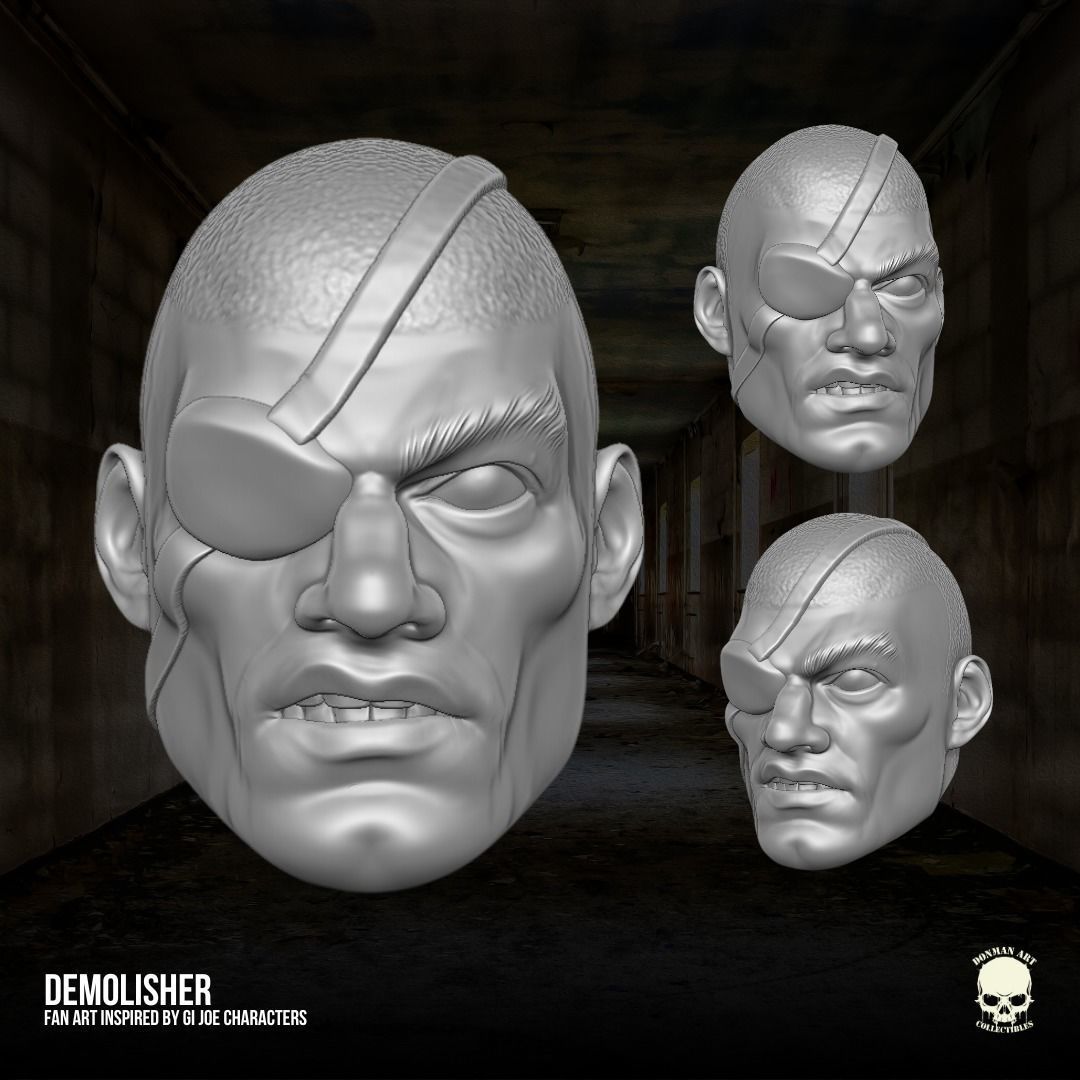 Demolisher Fan Art 3D printable File For Action Figures 3D print model_9