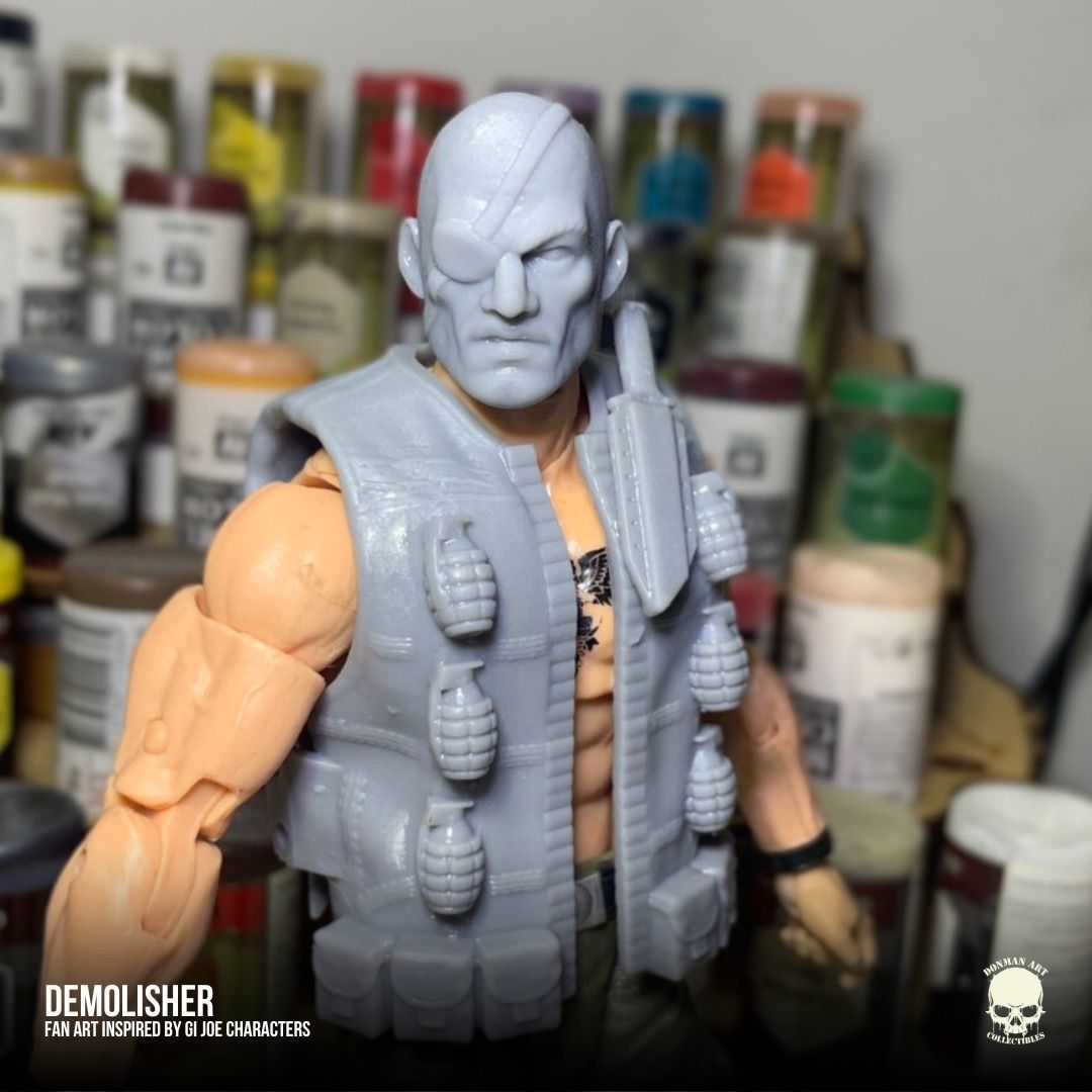 Demolisher Fan Art 3D printable File For Action Figures 3D print model_1