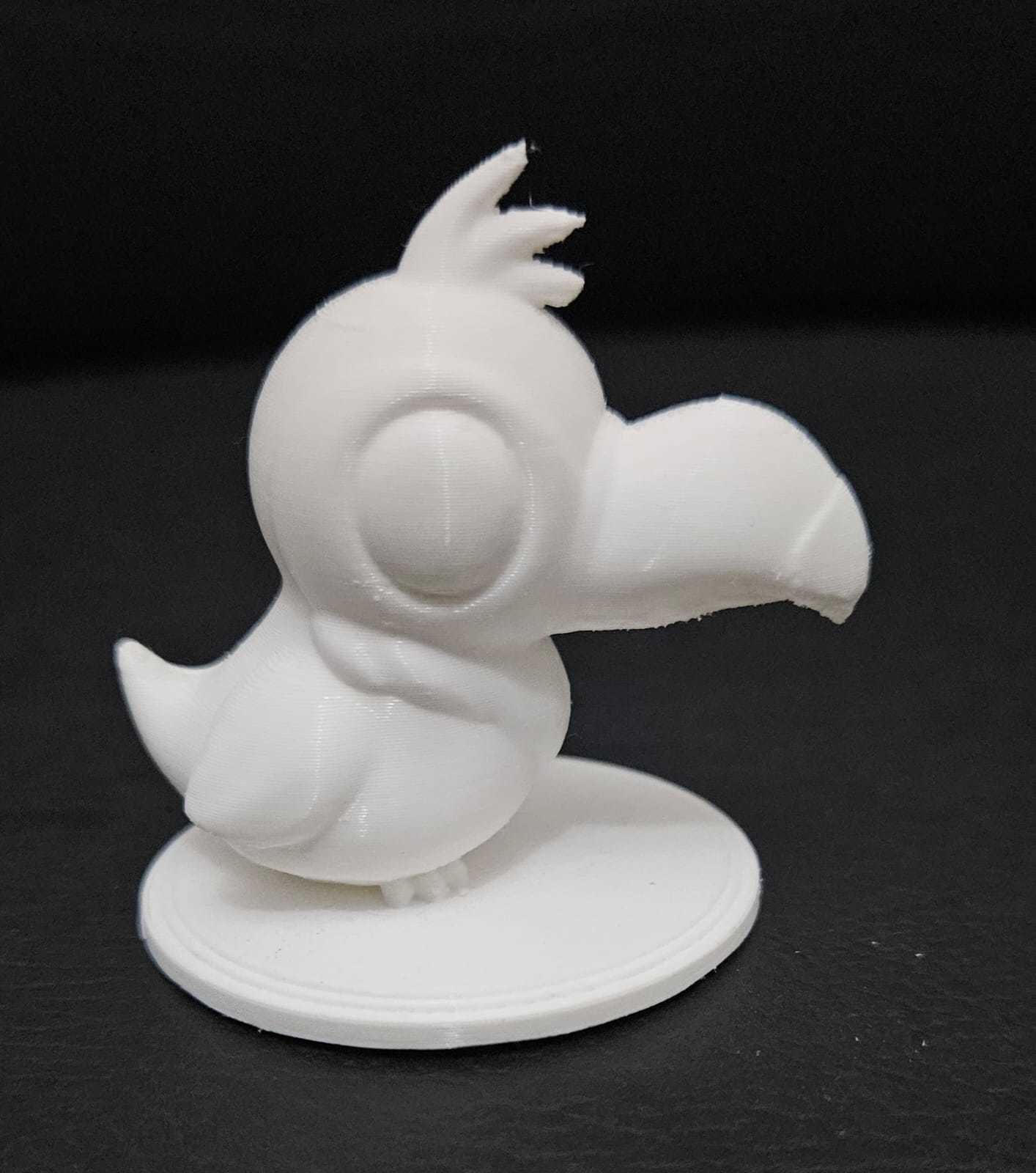 Cartoon Toucan 3D print model_8