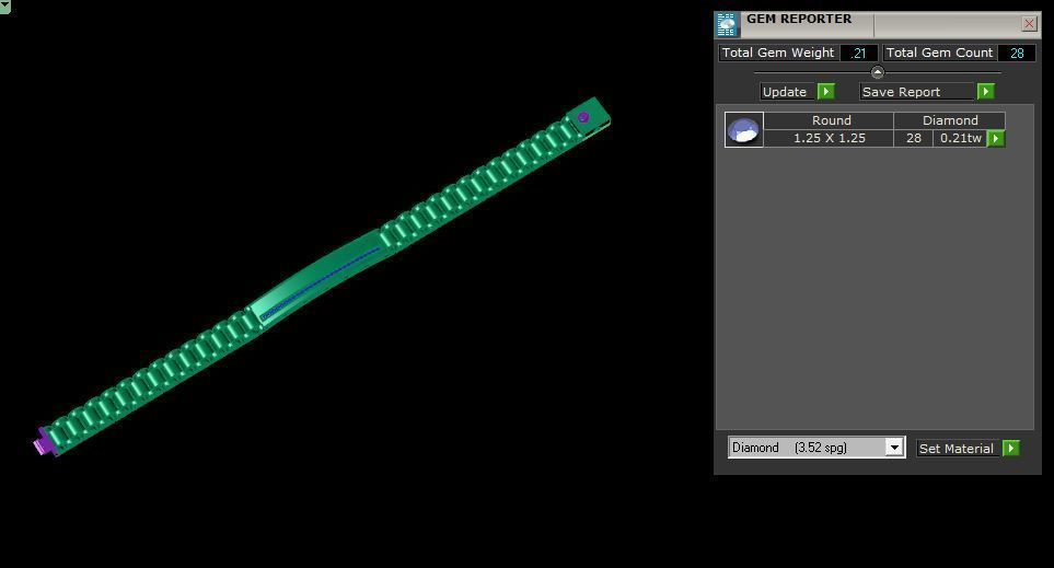 Bracelet 3D print model_4