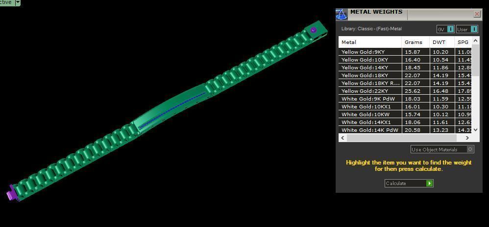 Bracelet 3D print model_5