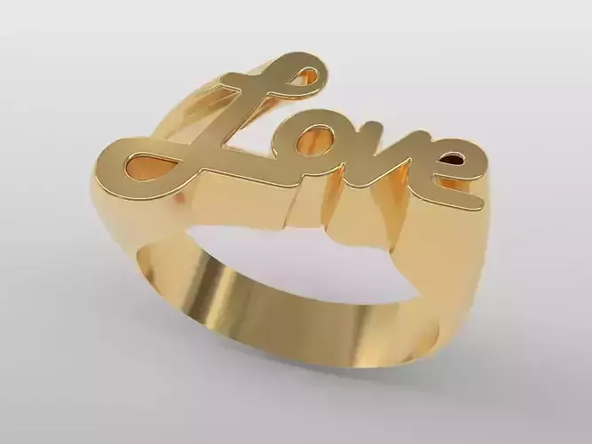 love ring pinky us size 7