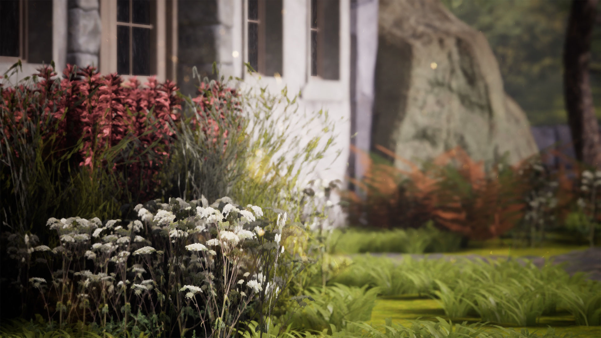 Stone Cottage 33 Assets Low-poly 3D model_5