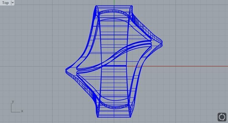 Enamel ring with 2 sections size 15 3D print model_4