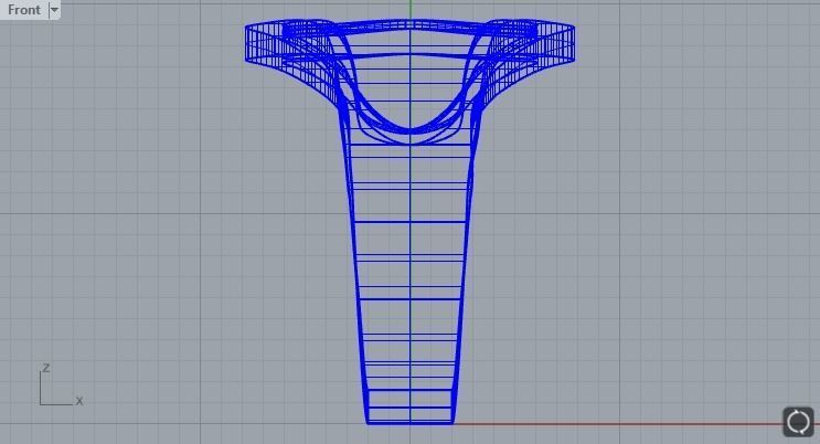 Enamel ring with 2 sections size 16 3D print model_6