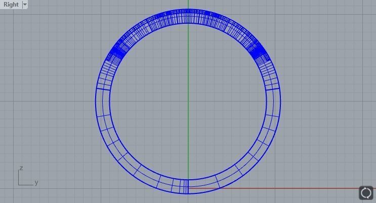 Enamel ring with 2 sections size 18 3D print model_3
