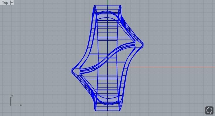 Enamel ring with 2 sections size 20 3D print model_6