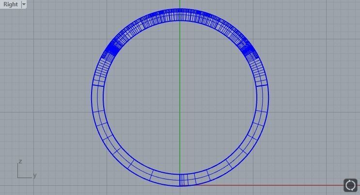 Enamel ring with 2 sections size 21 3D print model_6