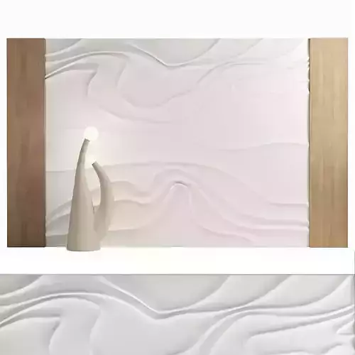 Decorative panel Wave