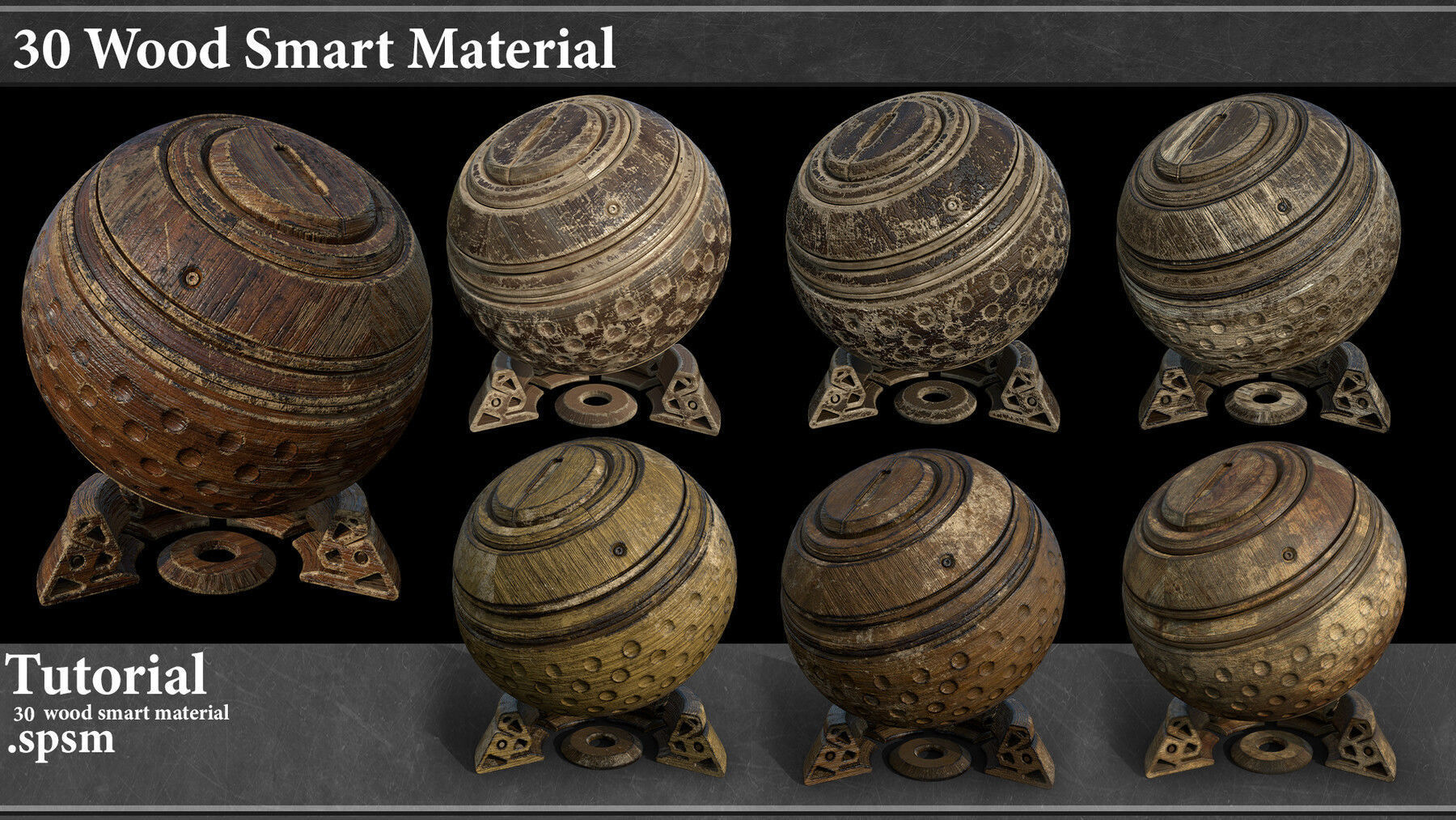 30 Wood Smart Material Vol-1- tutorial Texture_4