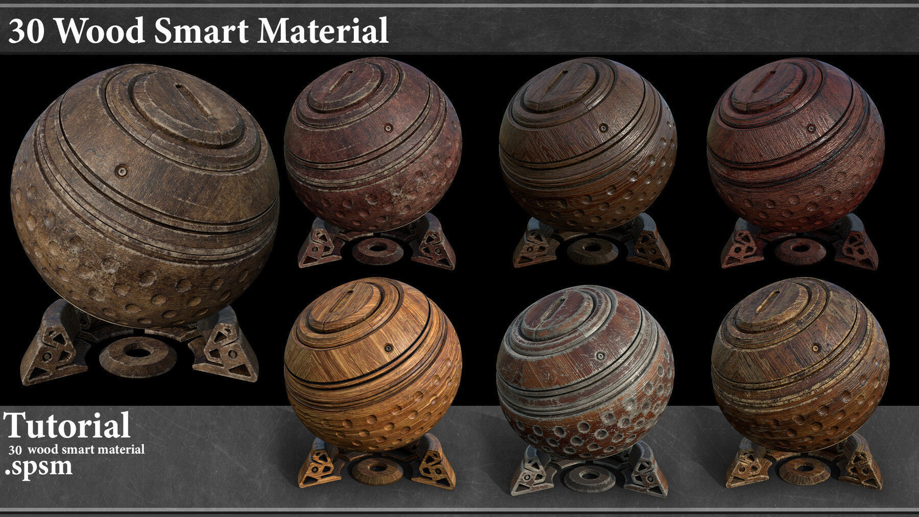 30 Wood Smart Material Vol-1- tutorial Texture_5
