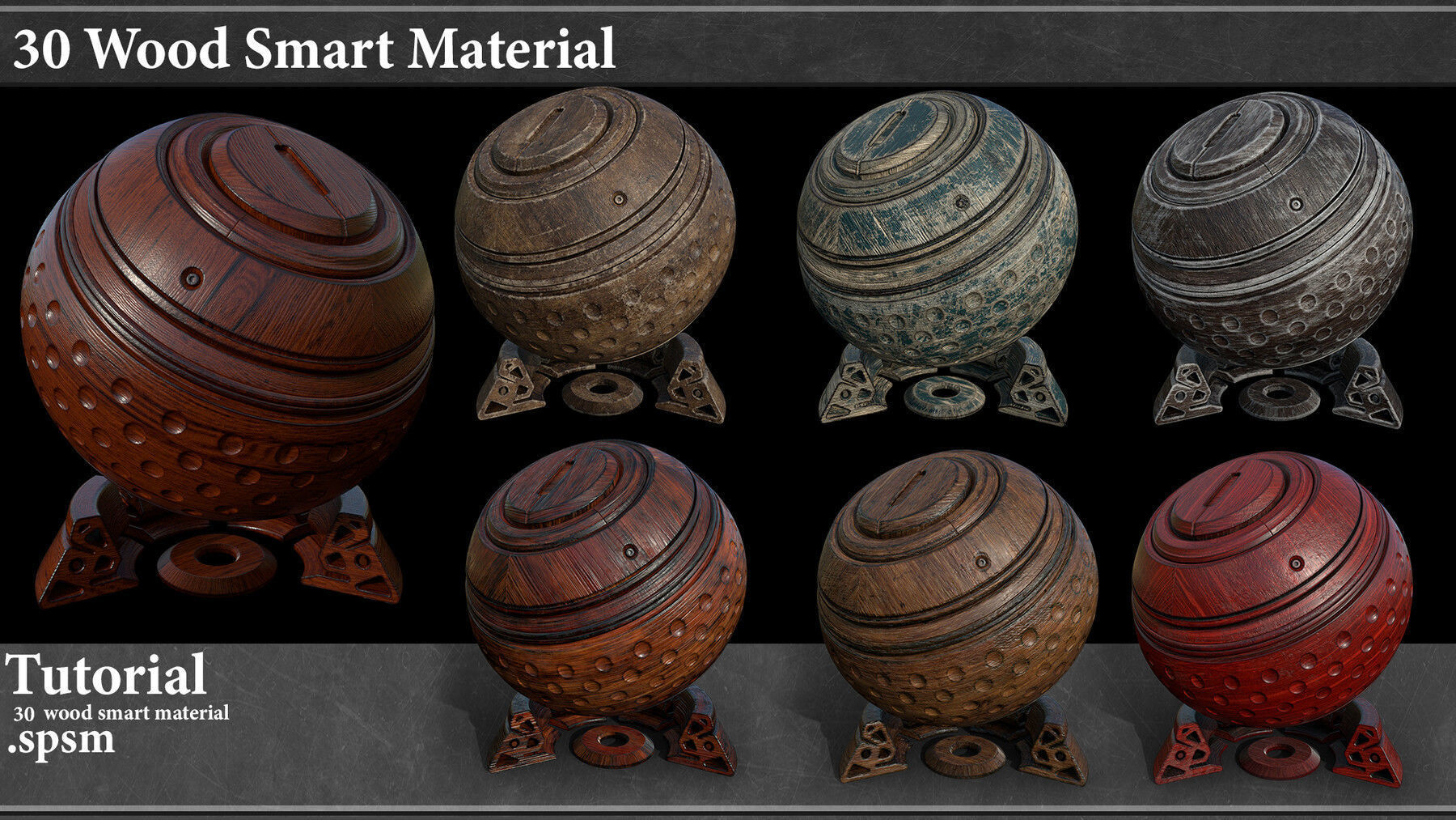 30 Wood Smart Material Vol-1- tutorial Texture_7