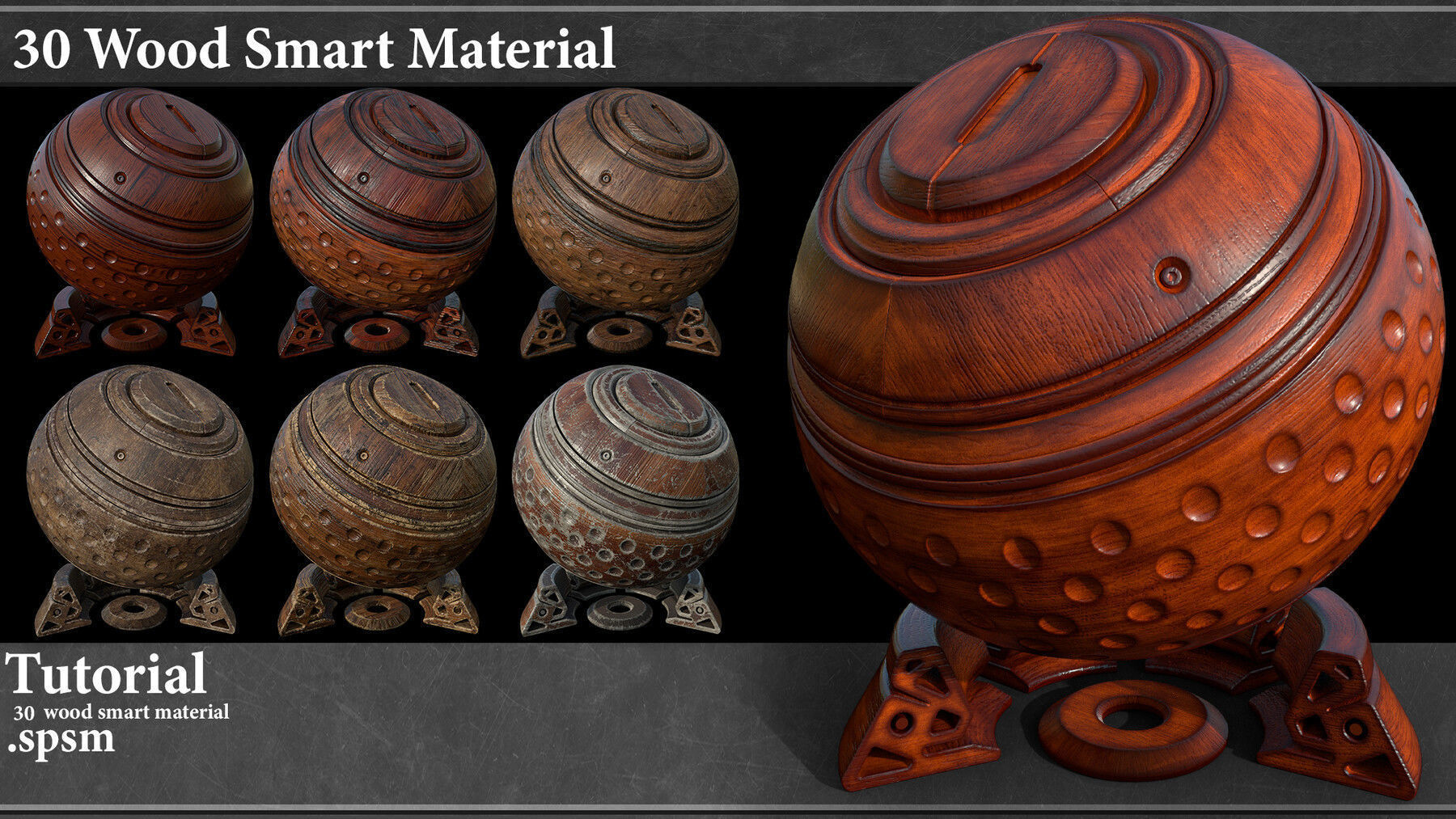 30 Wood Smart Material Vol-1- tutorial Texture_2
