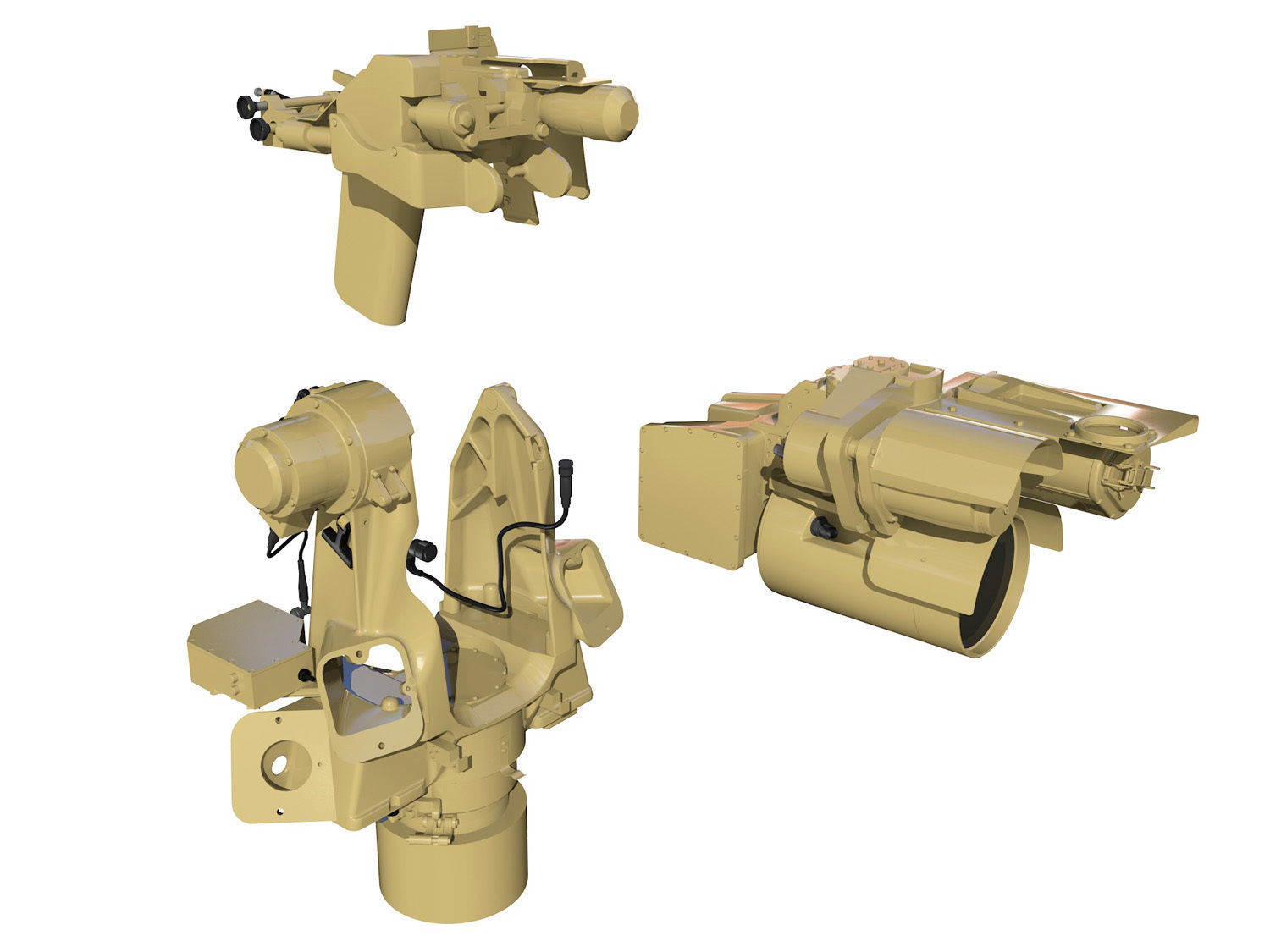 RWS Kongsberg Protector M151 - M2 3D model_9
