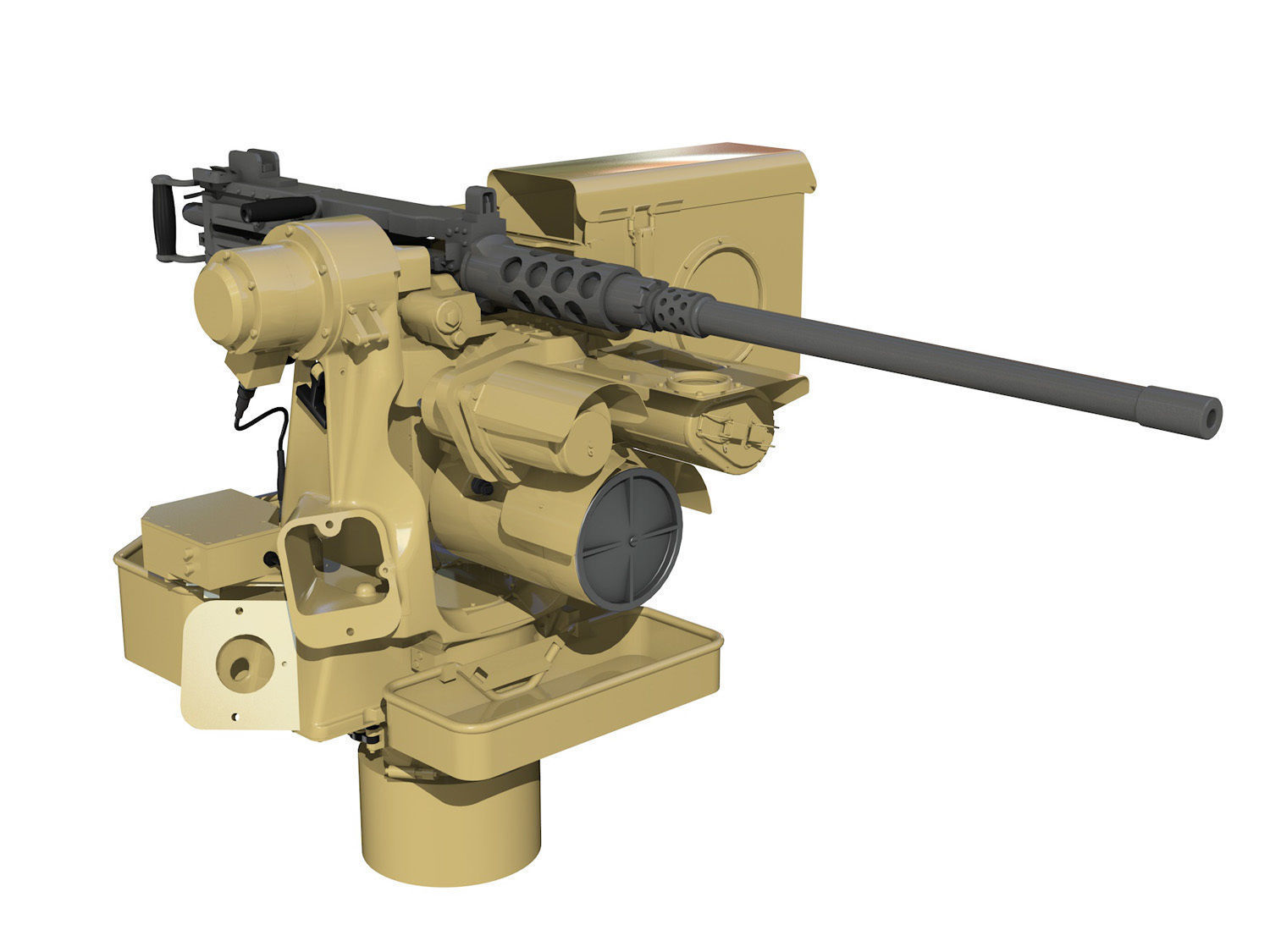 RWS Kongsberg Protector M151 - M2 3D model_1