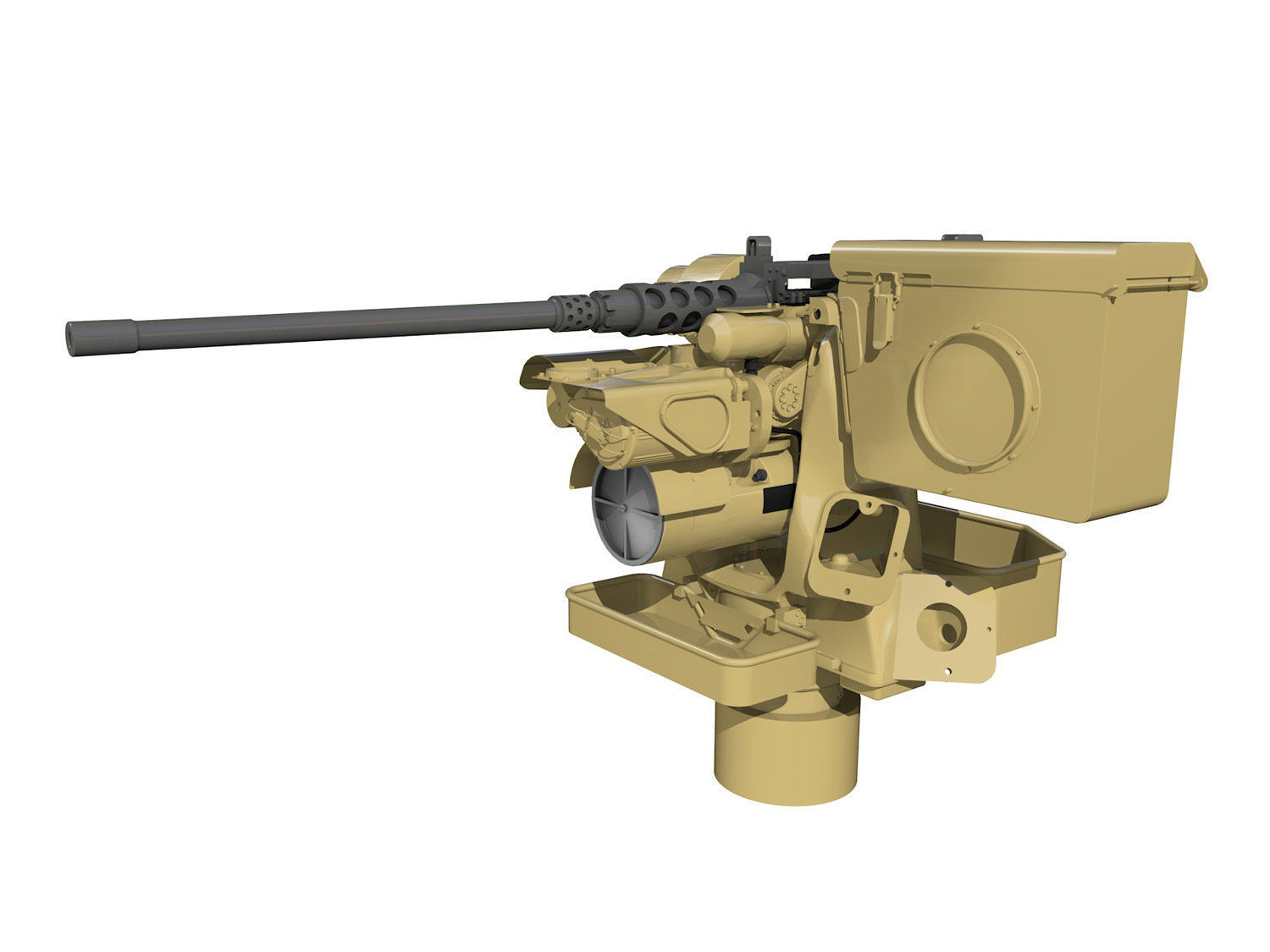 RWS Kongsberg Protector M151 - M2 3D model_5