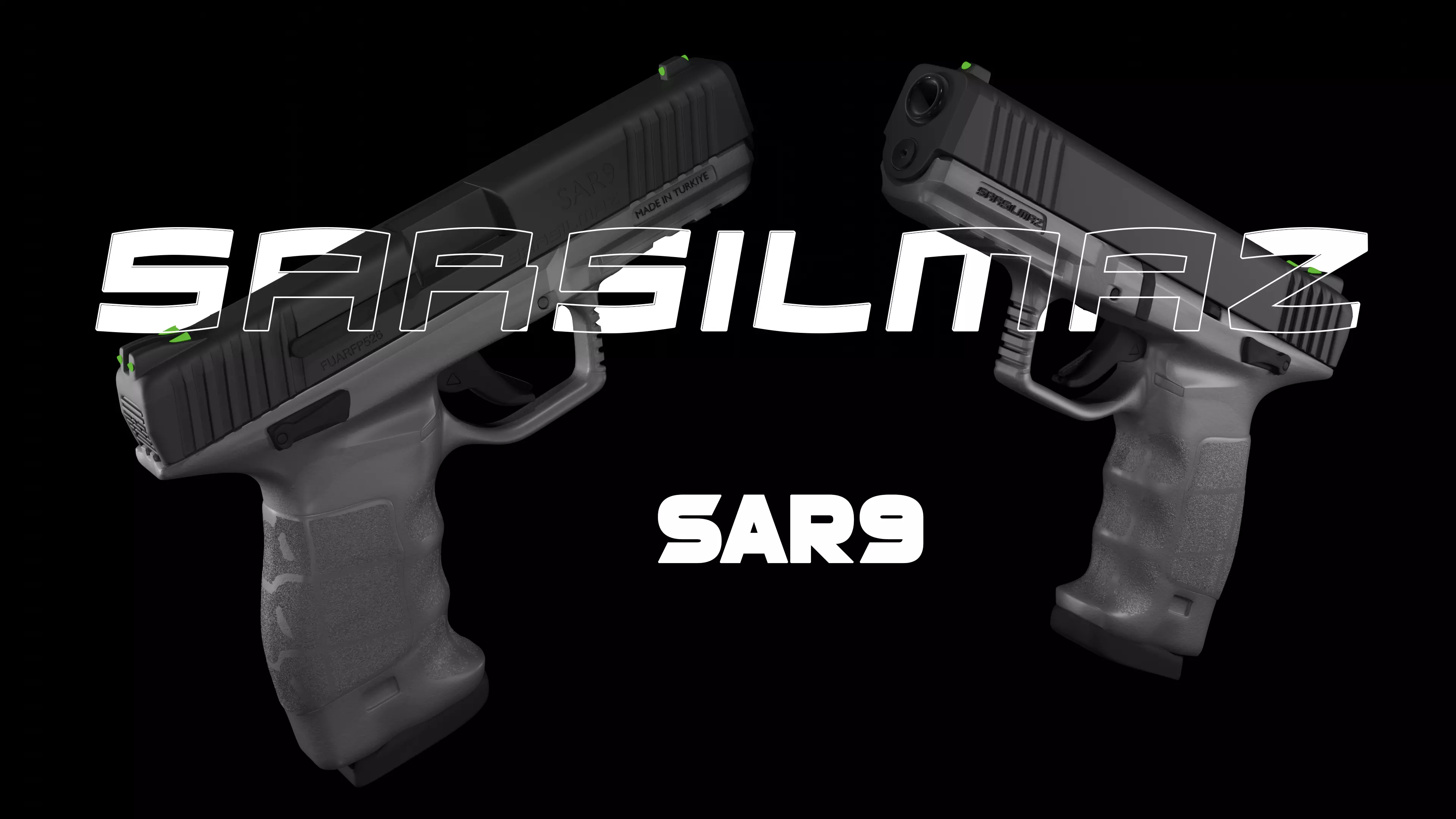 Firearm SAR9 3D print model_0