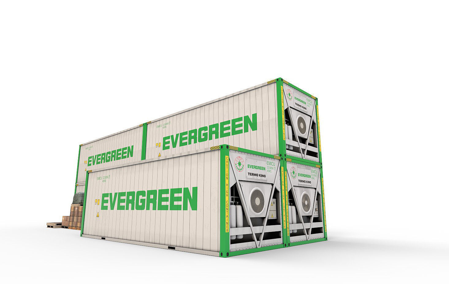 Reefer Containers 3D model_6