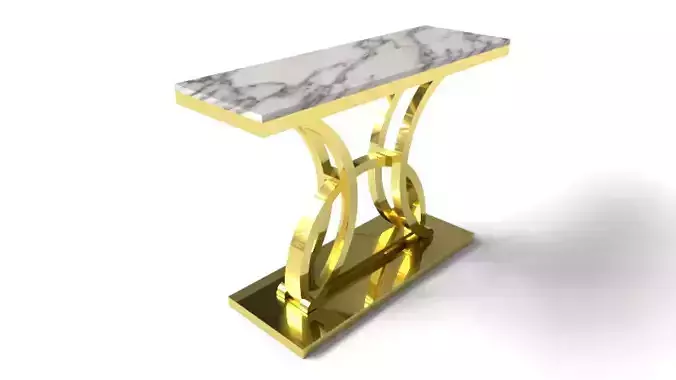 Console table stainless