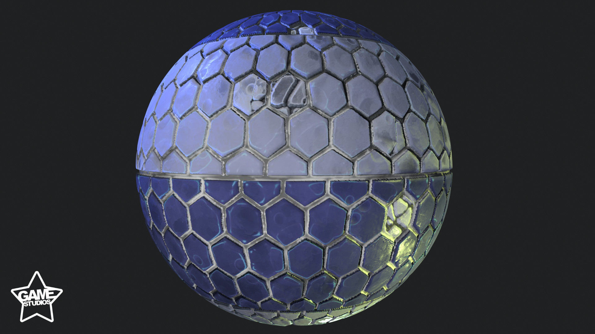 Stylized Portuguese Tiles Material 01 - Substance 3D Designer Texture_2