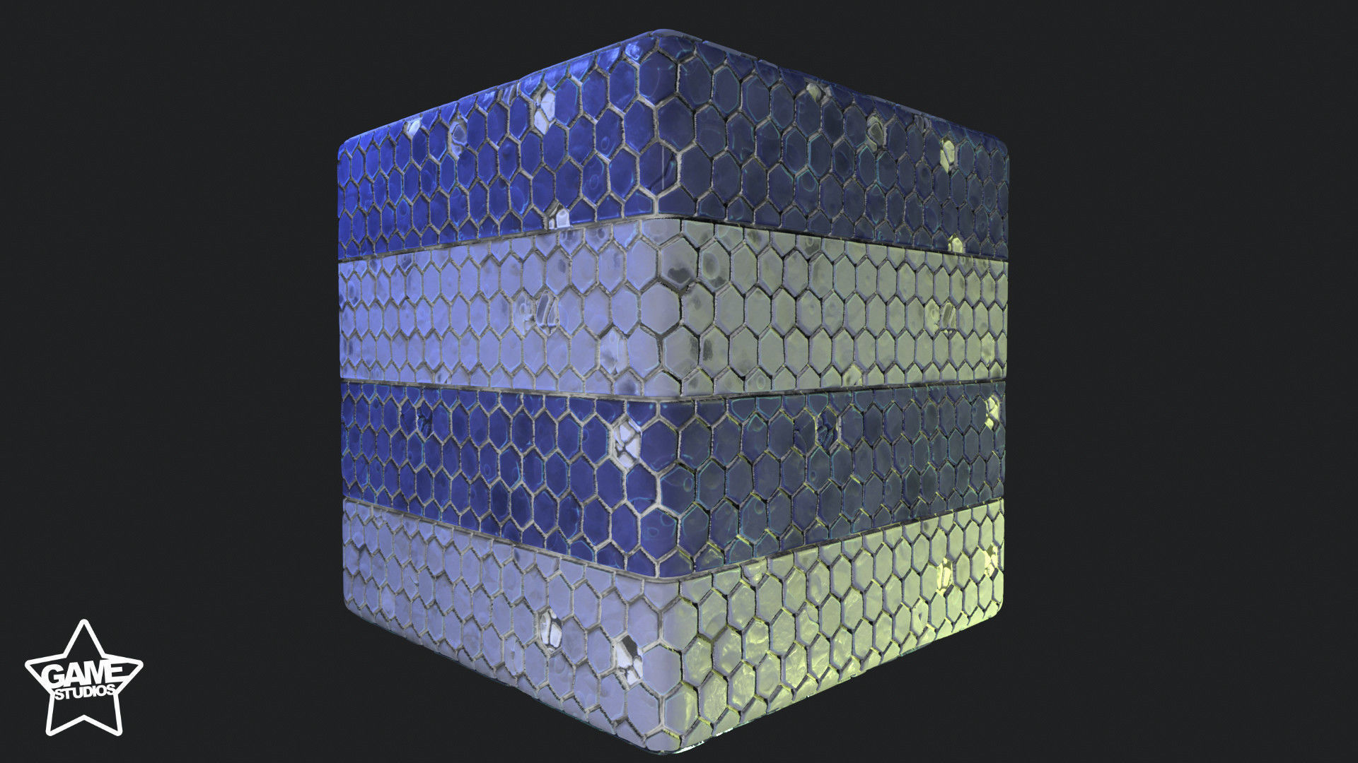 Stylized Portuguese Tiles Material 01 - Substance 3D Designer Texture_3