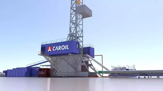 Caroil Skidding Drilling Rig