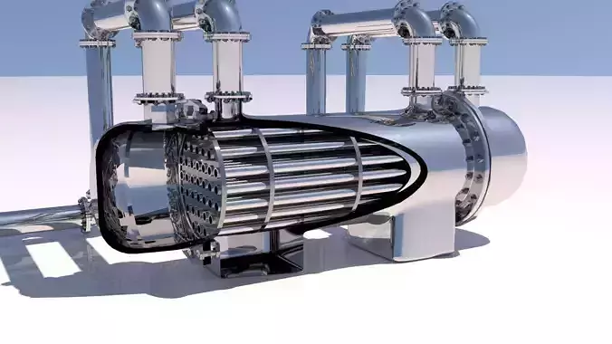 Refinery Shell and Tube Heat Exchanger