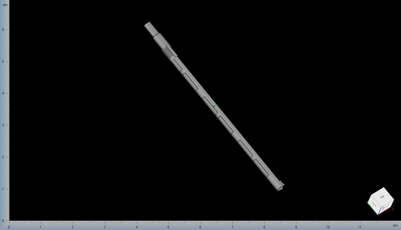 Kamen Rider Kaixa SB-913X  Blaygun with Chipset Model 3D print model_2