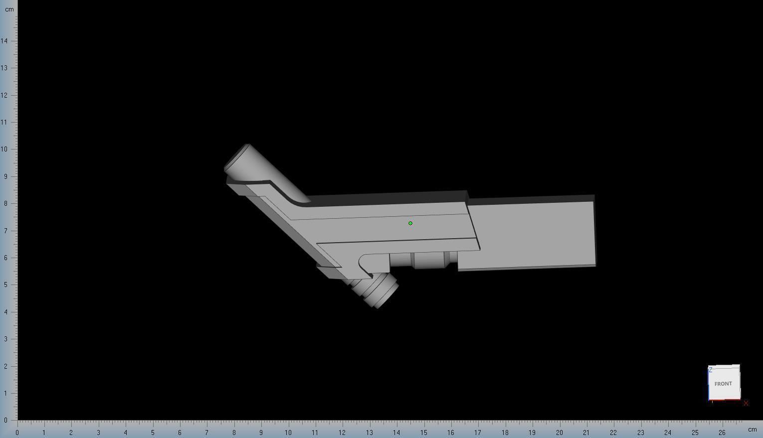 Kamen Rider Kaixa SB-913X  Blaygun with Chipset Model 3D print model_4