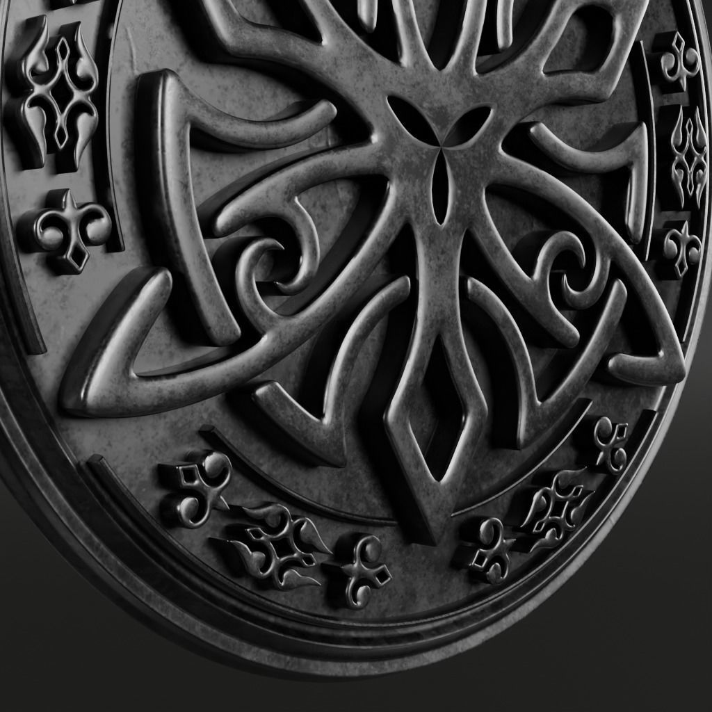 Celtic symbols - 3D printable model 3D print model_17