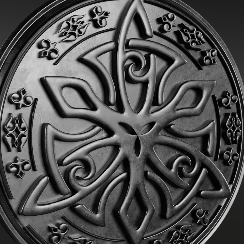 Celtic symbols - 3D printable model 3D print model_16