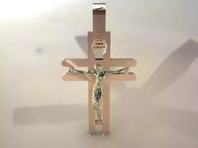 cross man girl jesus