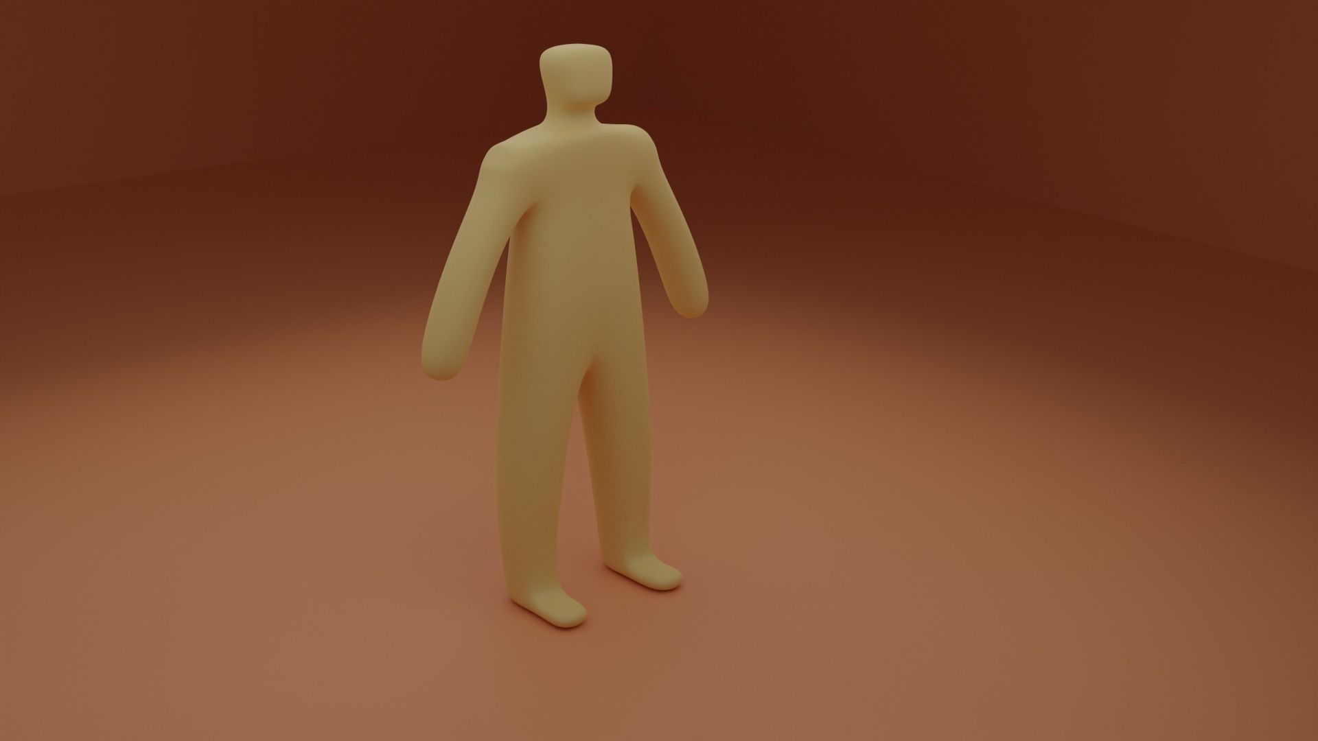 Digital Essence The Fundamental Form of Humanity 3D model_4